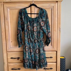 BoHo mini dress